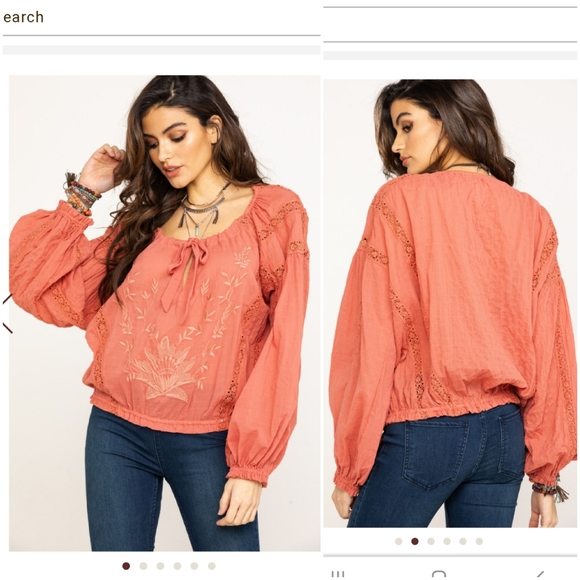 Free People Maria,Maria Athena Embroidered Blouse - Picture 3 of 9